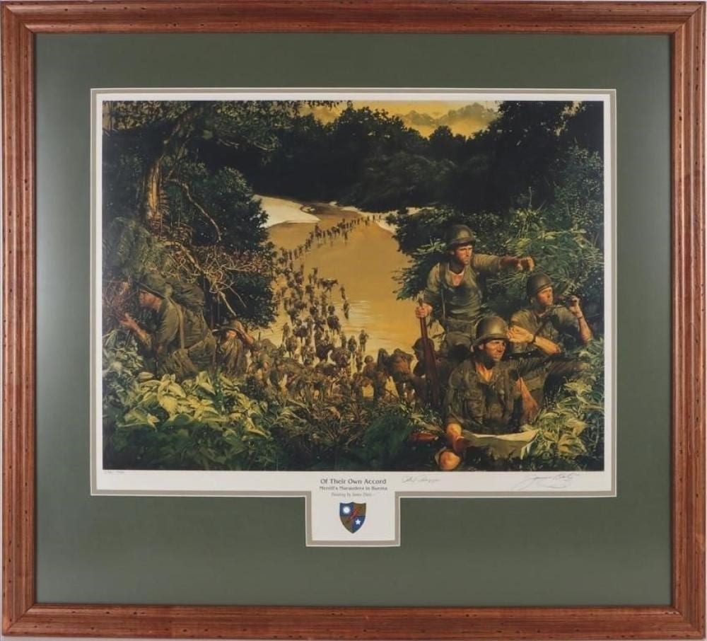 James Dietz comparable auction result: james dietz of their own accord signed print