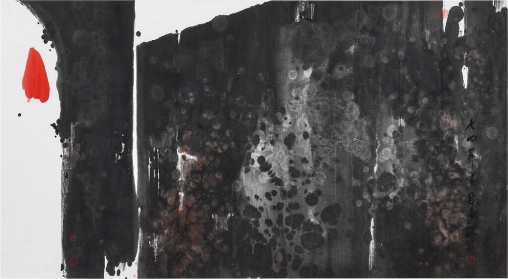 Shou-Kwan Lui comparable auction result: lui shou kwan zen painting