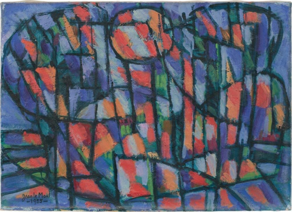 Jean LeMoal comparable auction result: komposition