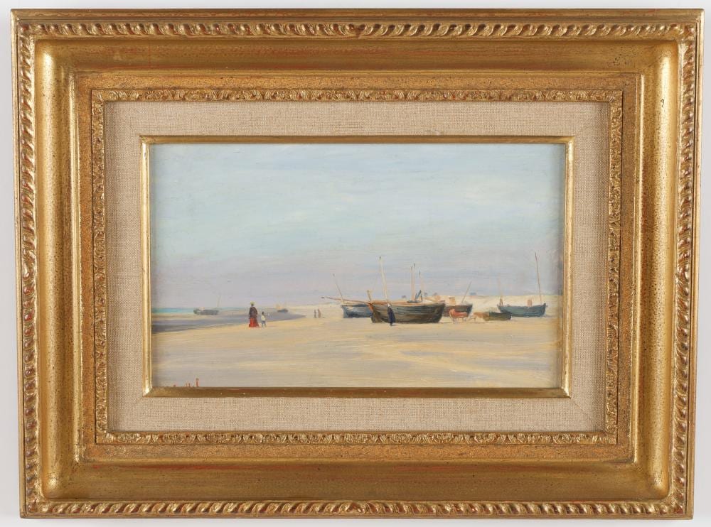 Charles Ém. Joseph Roussel comparable auction result: charles roussel french 1861 1936 oil on board