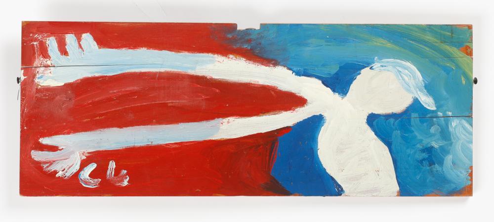 Charlie Lucas comparable auction result: charlie lucas american alabama reaching out self taught folk