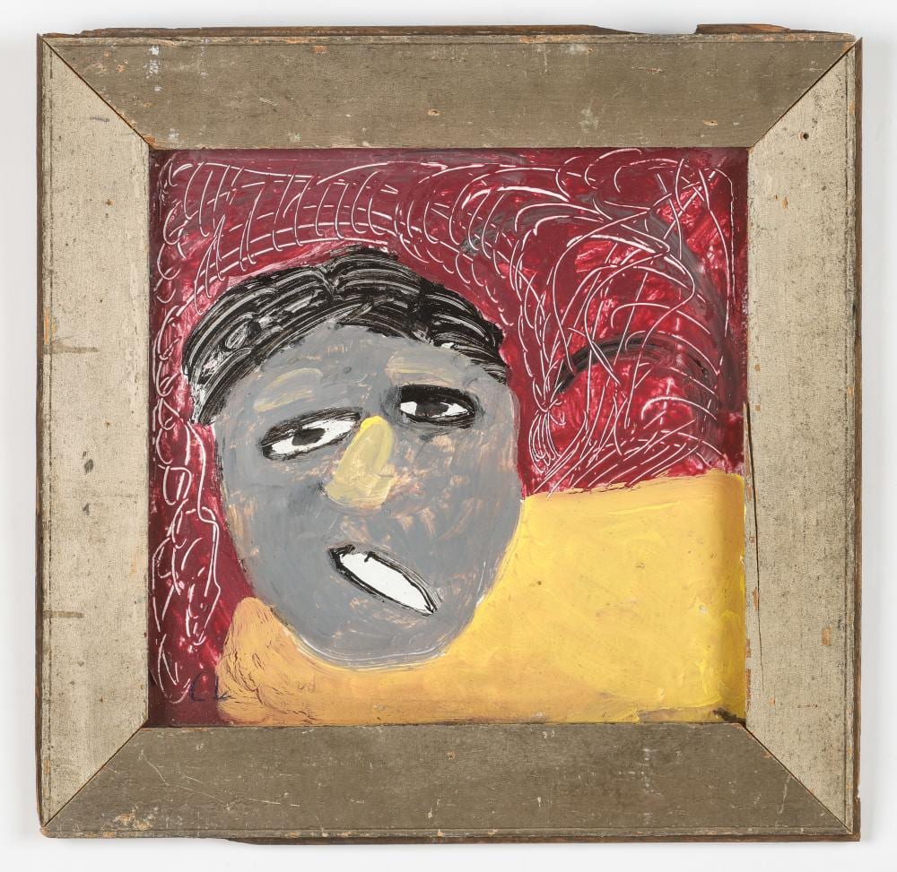 Charlie Lucas comparable auction result: charlie lucas american old man folk outsider art