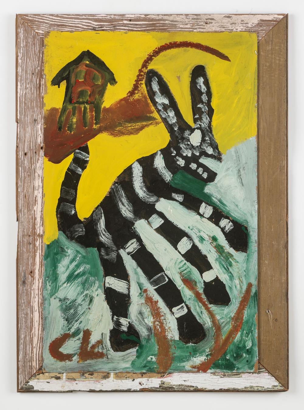 Charlie Lucas comparable auction result: charlie lucas american housepet folk outsider art