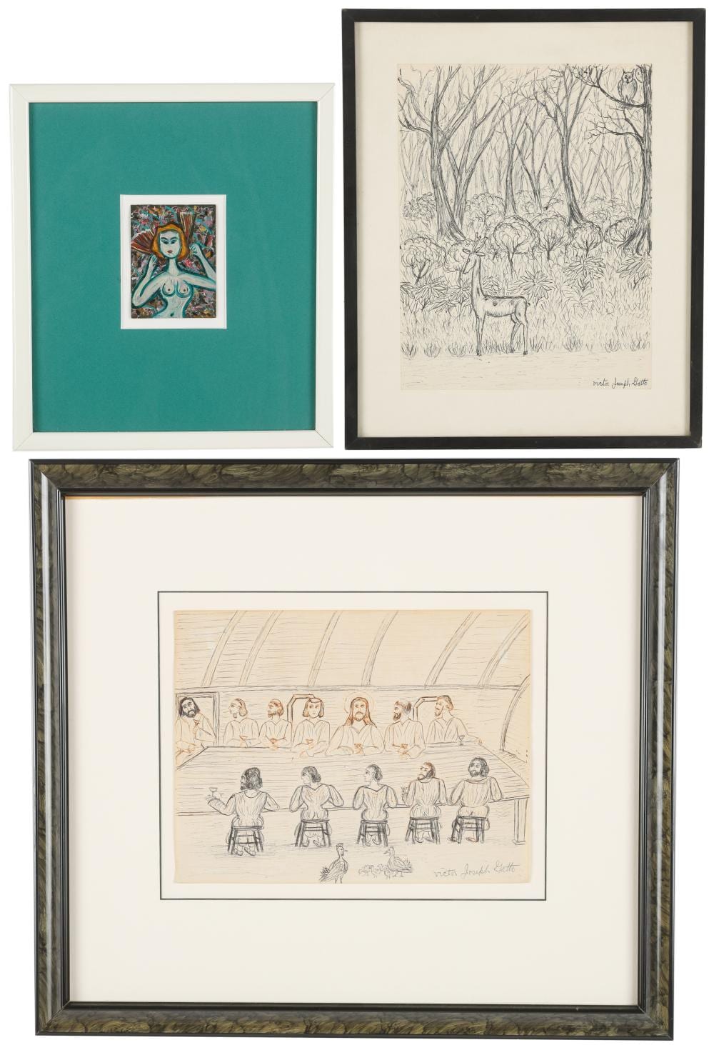 Victor Joseph Gatto comparable auction result: victor joseph gatto american 1893 1965 3 works