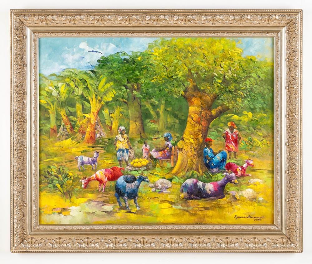 Armand Gesner comparable auction result: gesner armand haitian 1936 2008 painting 2006