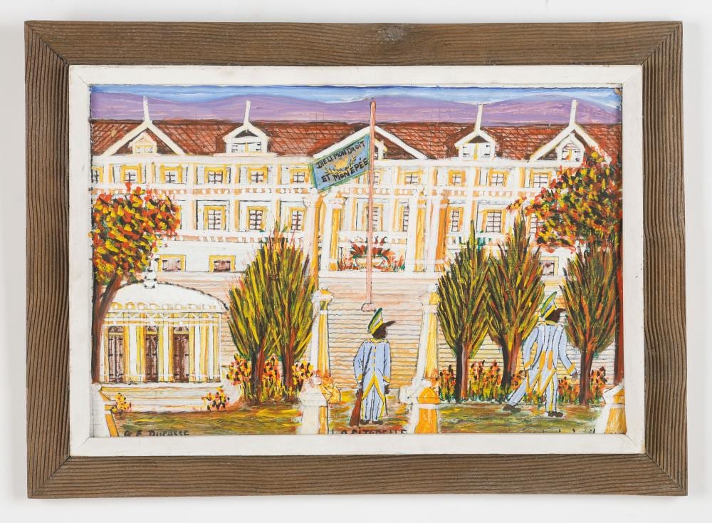 Gervais Emmanuel Ducasse comparable auction result: gervais emmanuel ducasse haitian 1903 1988