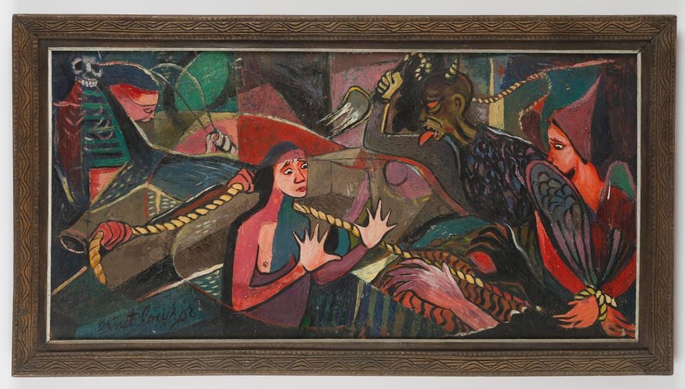 Ernst Louizor comparable auction result: ernst louizor haitian 1938 2011