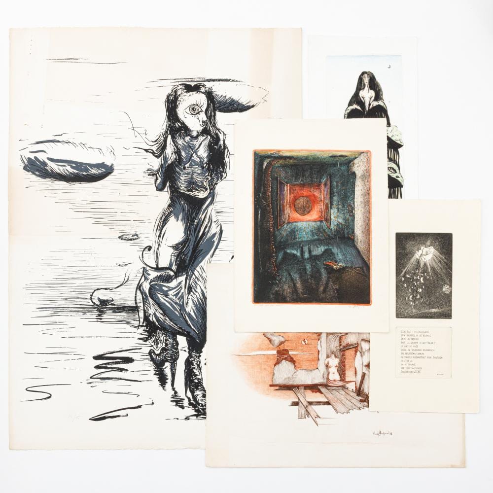 Roger Van Akelyen comparable auction result: roger van akelyen 1948