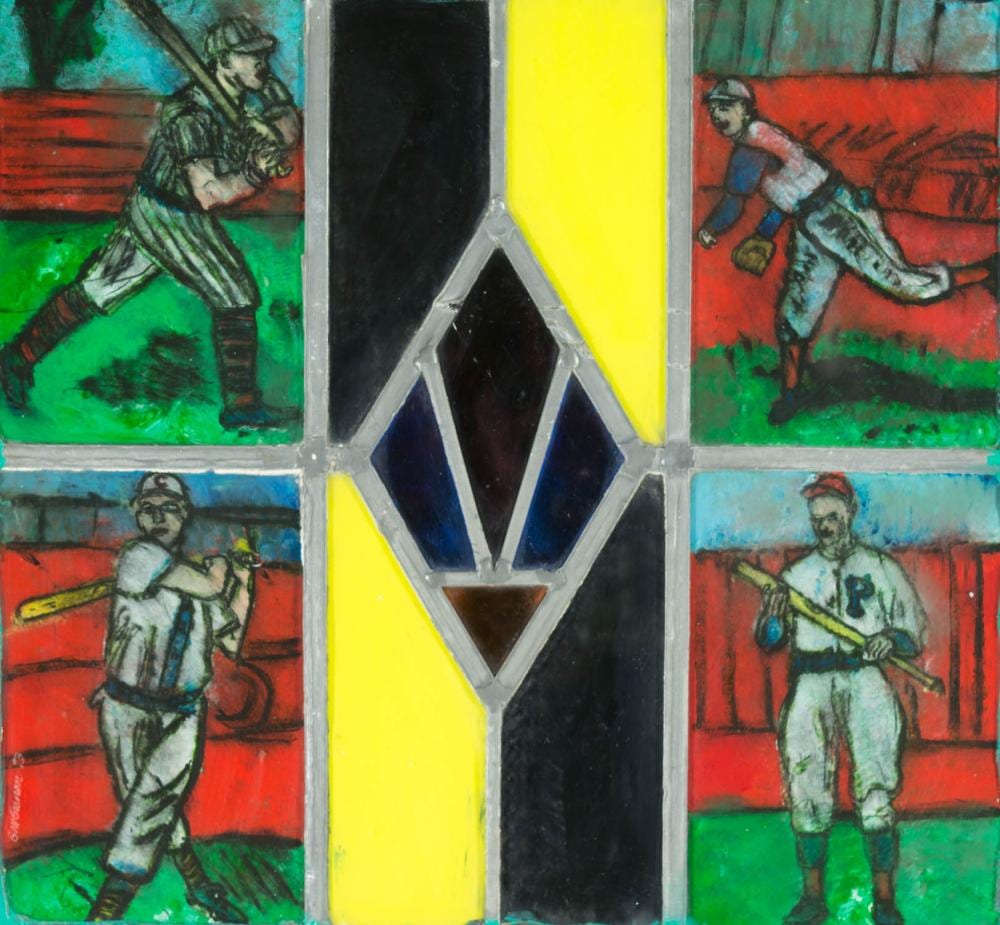 Gregory Grenon comparable auction result: gregory grenon oil on glass