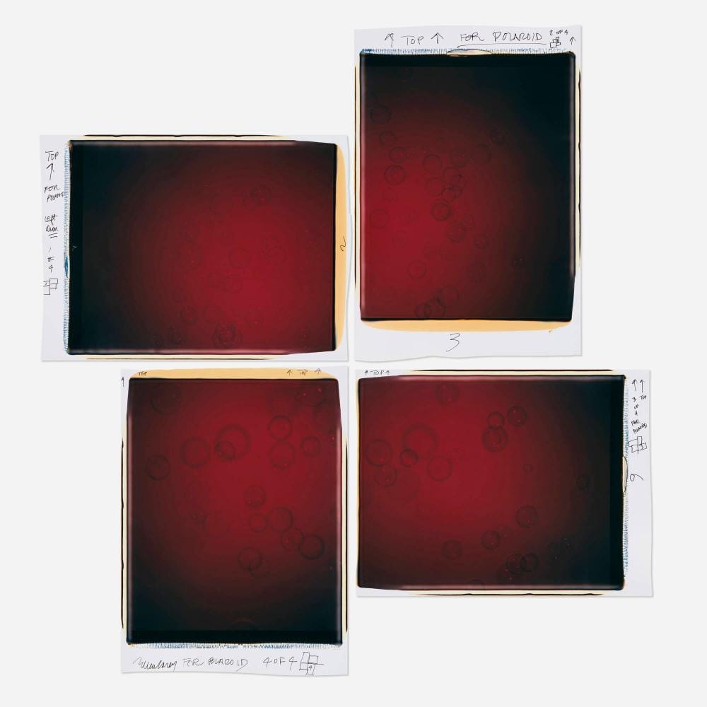 Ellen Carey comparable auction result: ellen carey untitled