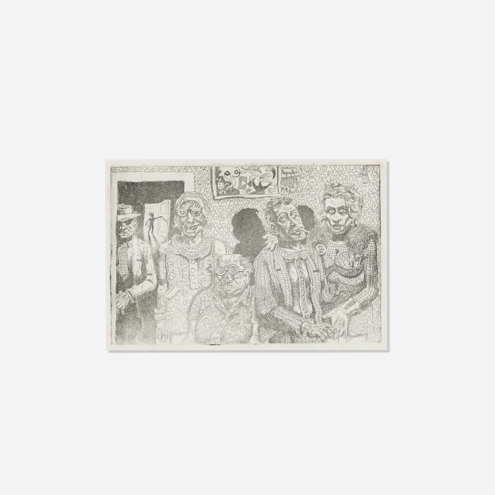 Joe Coleman comparable auction result: joe coleman untitled