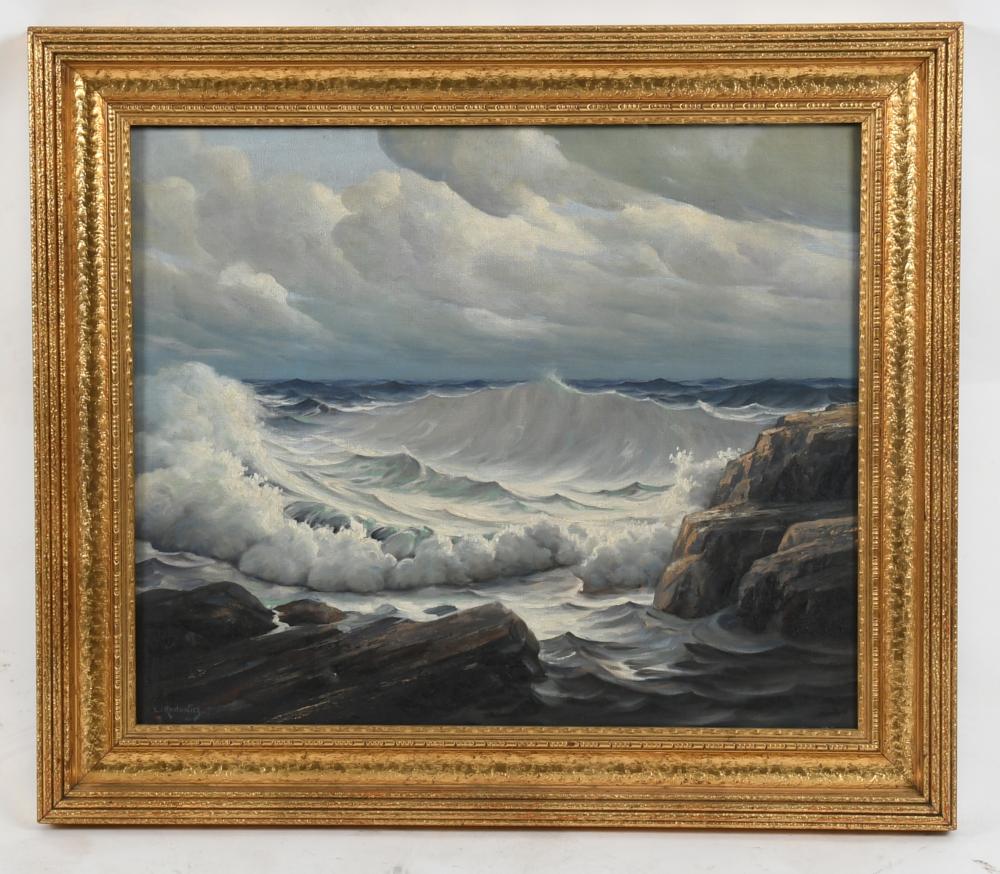 leonard rodowicz 1898 1981 oil on canvas · Locati LLC · 2025-06-15 Leonard Rodowicz comparable auction result: leonard rodowicz 1898 1981 oil on canvas