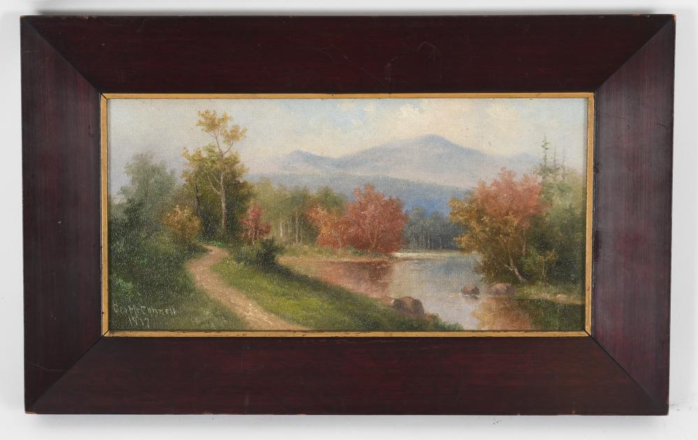 George McConnell comparable auction result: george mcconnell 1852 1929 oil on board