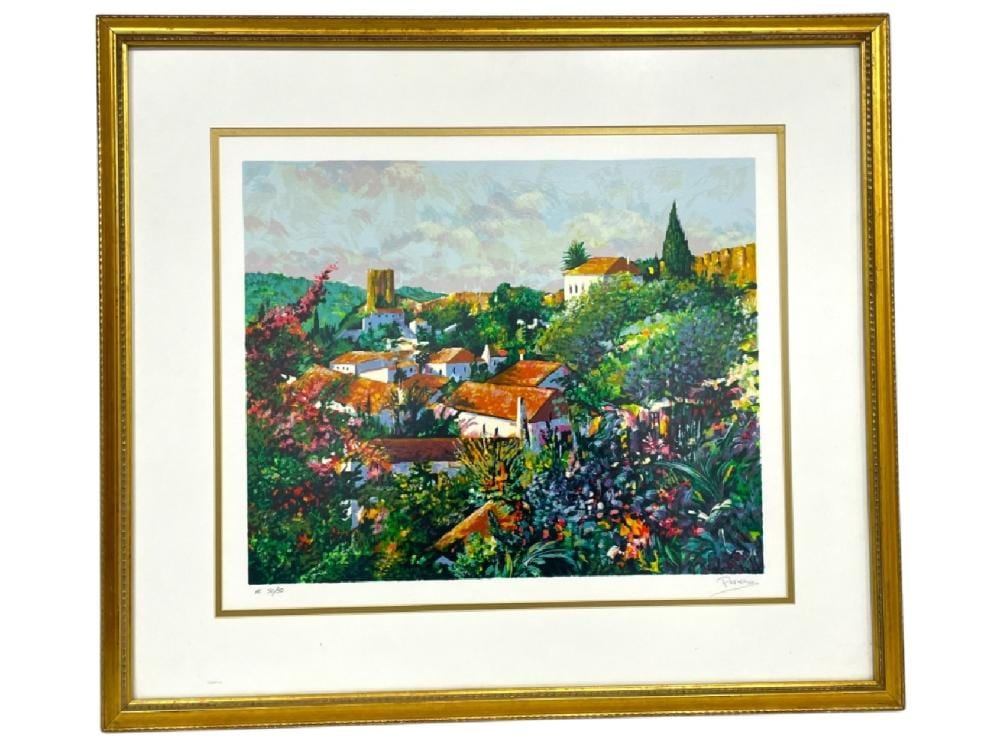 alex perez serigraph hand signed numbered 26 · DejaVu Estate Sales & Auctions · 2025-06-09 Alex Perez comparable auction result: alex perez serigraph hand signed numbered 26