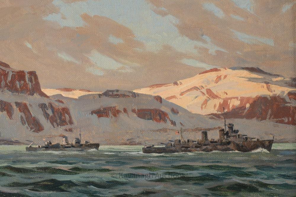 eric riordon canadian 1906 1948 iceland ships · Kavanagh Auctions · 2025-06-28 John Eric Benson Riordon comparable auction result: eric riordon canadian 1906 1948 iceland ships