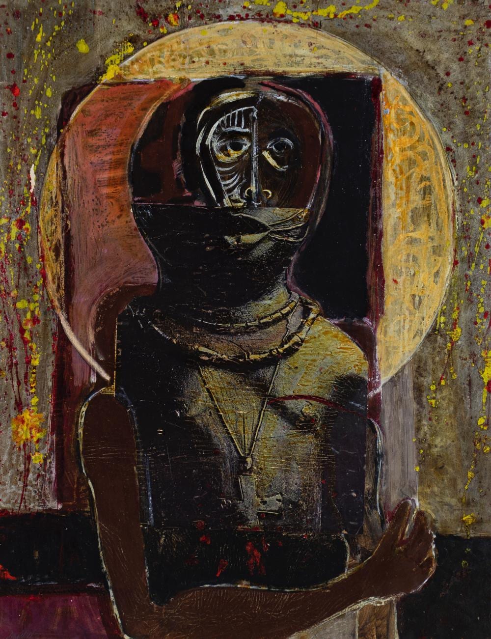 David Clyde Driskell comparable auction result: david clyde driskell 1931 2020 african sentinel