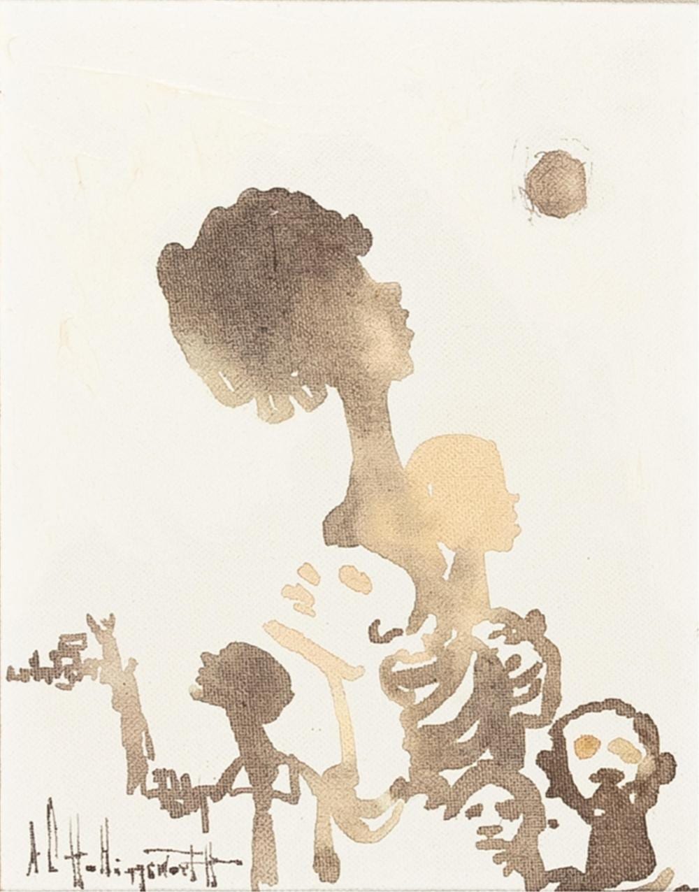 Alvin Carl Hollingsworth comparable auction result: alvin carl hollingsworth 1928 2000 untitled figures