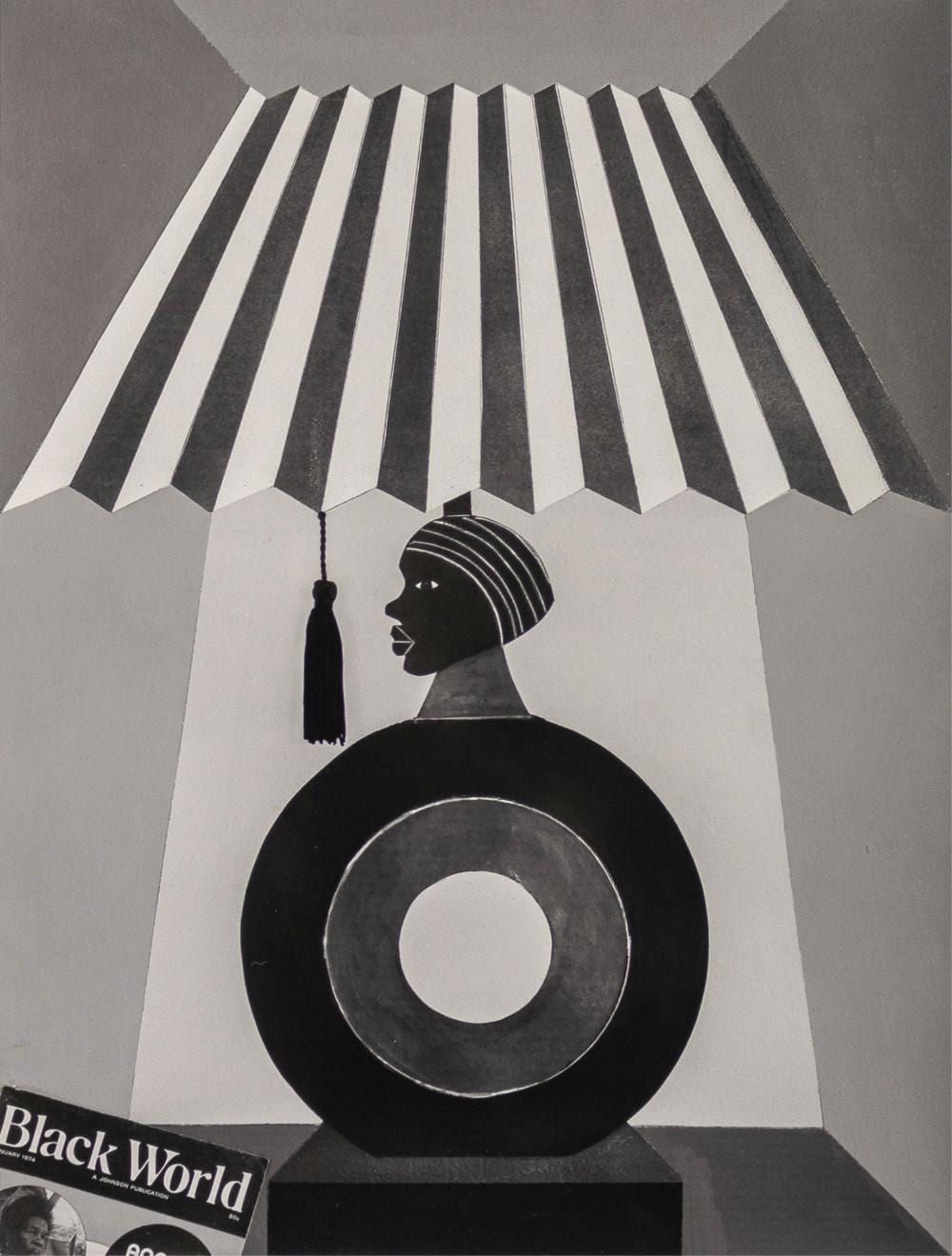 derrick adams b 1970 under the soft light · Black Art Auction · 2025-06-14 Derrick Adams comparable auction result: derrick adams b 1970 under the soft light
