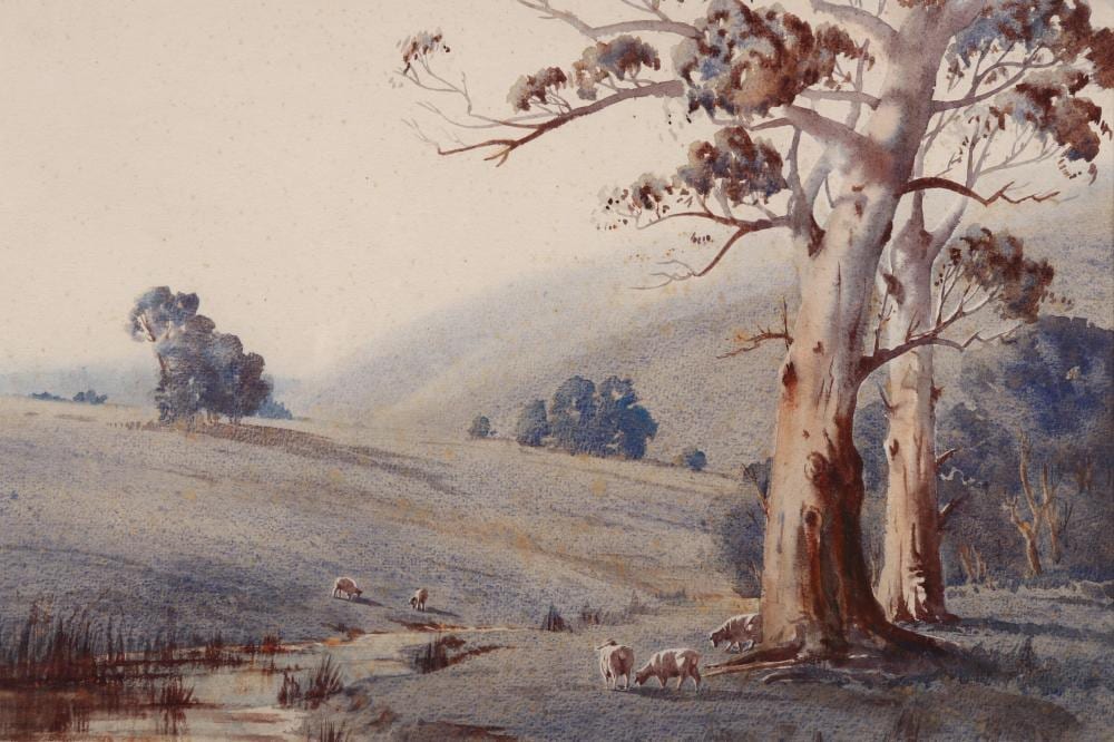 Victor R  Watt comparable auction result: victor robert watt 1886 1970