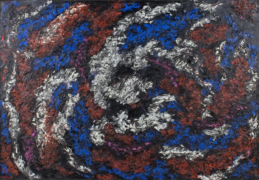 John Cluysenaar comparable auction result: john cluysenaar 1899 1986 oil on canvas composition signed