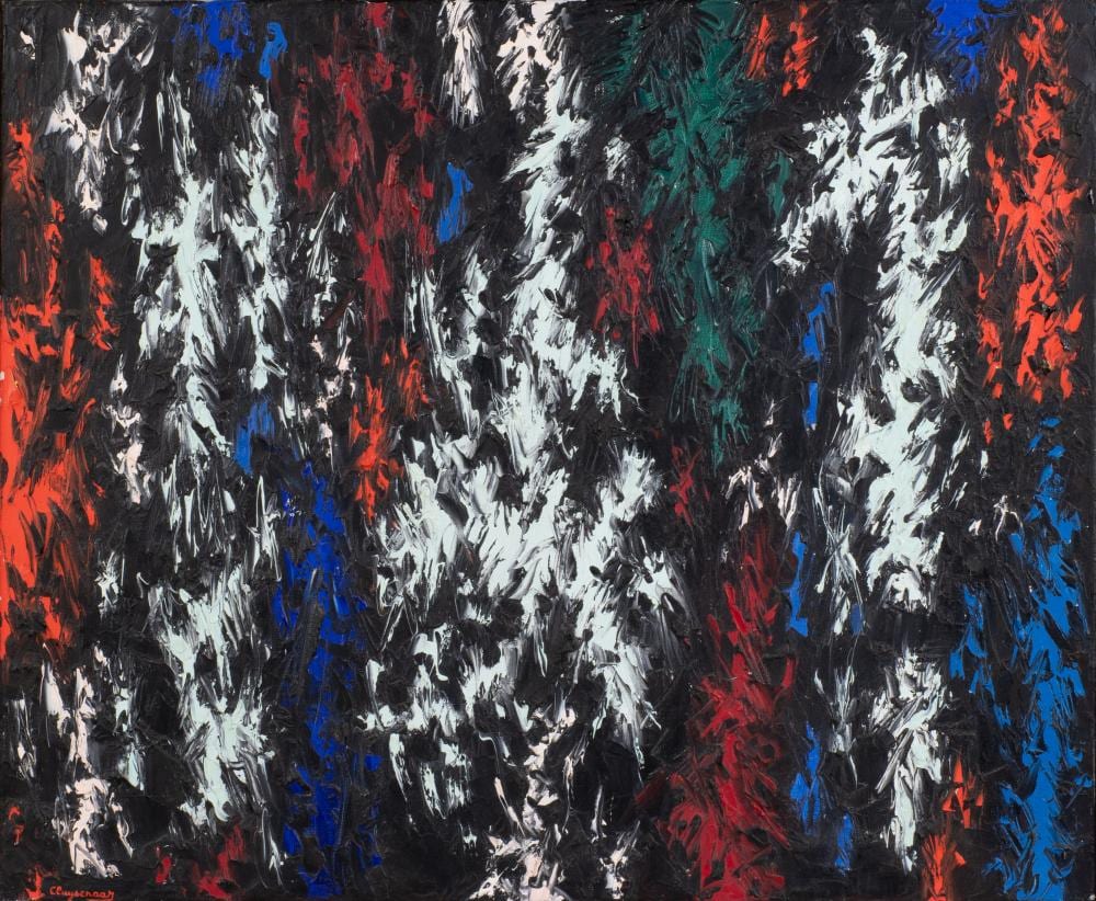 John Cluysenaar comparable auction result: john cluysenaar 1899 1986 oil on canvas untitled signed