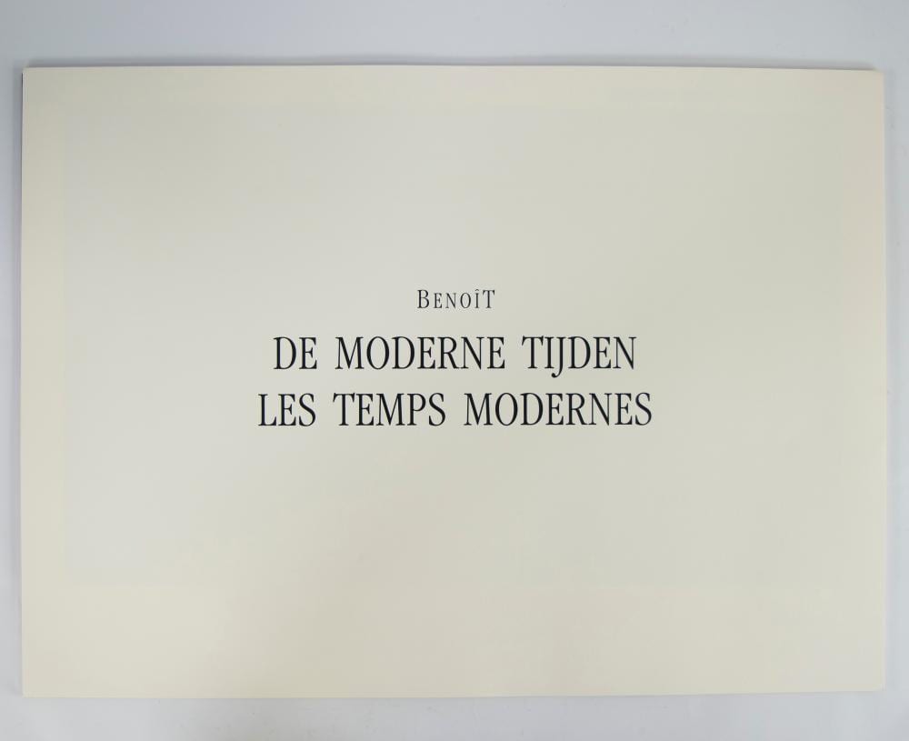 Benoit Van Innis comparable auction result: benoit van innis 1960 2024 map modern times with 4 silkscreens numbered 41 75 and signed