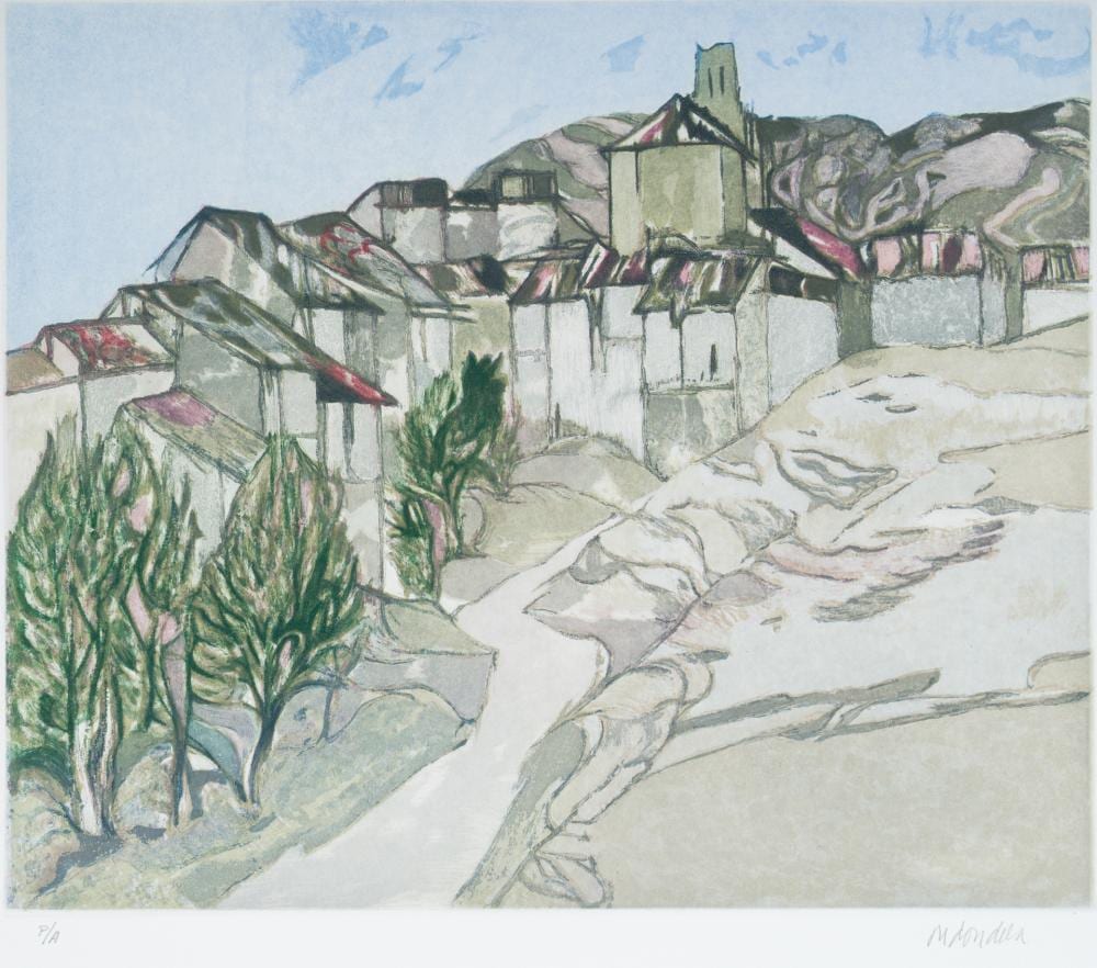 Agustín Redondela comparable auction result: agust n redondela madrid 1922 2015 camino de viana a