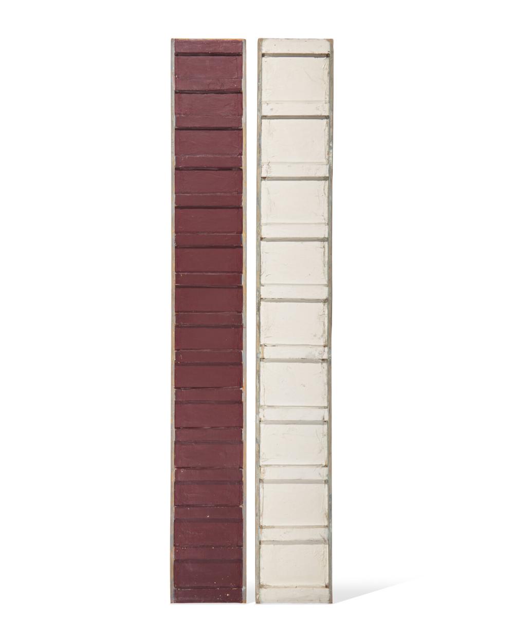 bruce robbins american b 1948 plank 3 and plank 7 a pair circa 1970s · Freeman’s | Hindman · 2025-06-20 Bruce Robbins comparable auction result: bruce robbins american b 1948 plank 3 and plank 7 a pair circa 1970s