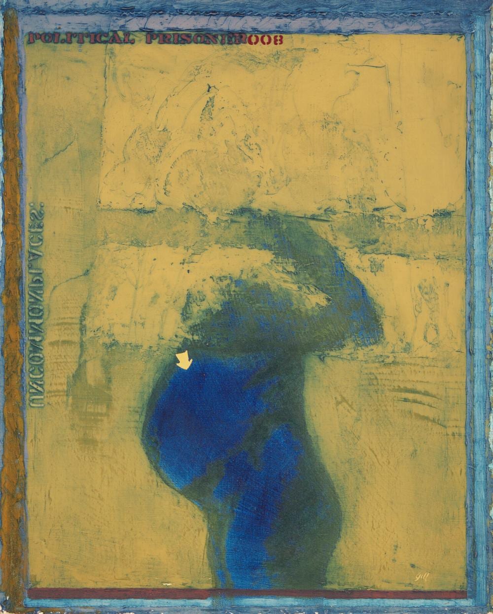 James Francis Gill comparable auction result: james francis gill american b 1934 political prisoner c 1968