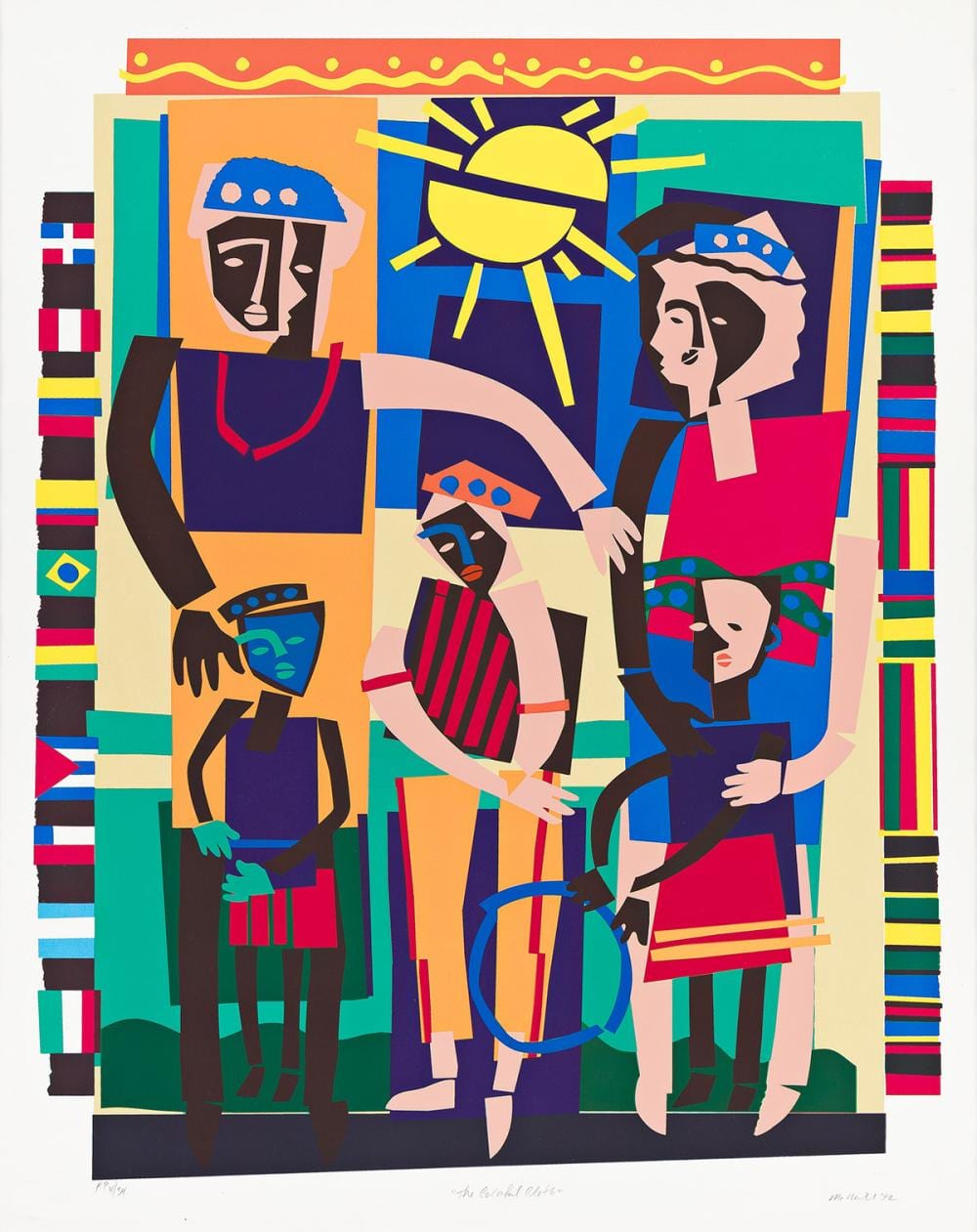 Lloyd G. McNeill comparable auction result: lloyd g mcneill 1935 2021 the colorful cloth