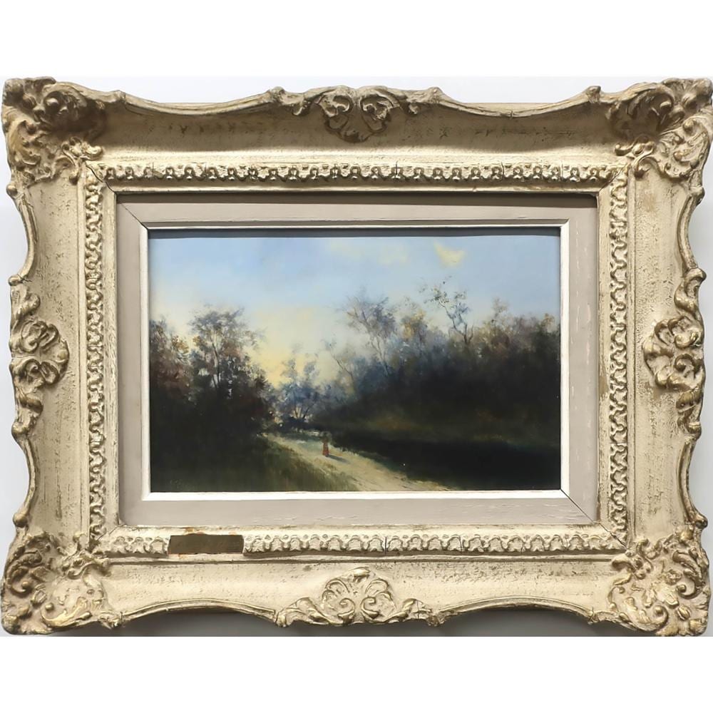 Henry Nesbitt McEvoy comparable auction result: henry nesbitt mcevoy canadian 1828 1914 untitled country road