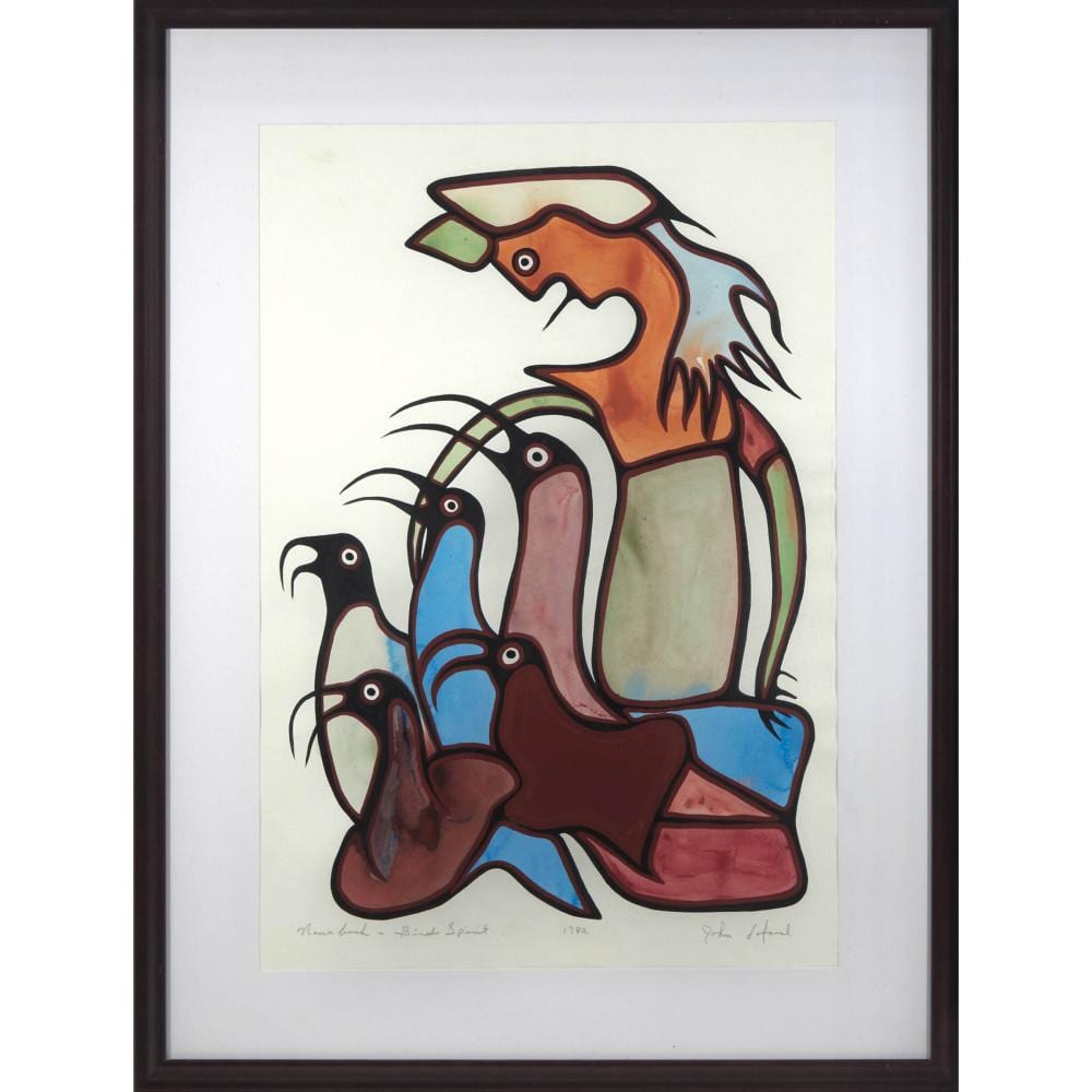 john eric laford canadian 1954 2021 nana bush bird spirit · Waddington's · 2025-06-19 John Eric Laford comparable auction result: john eric laford canadian 1954 2021 nana bush bird spirit