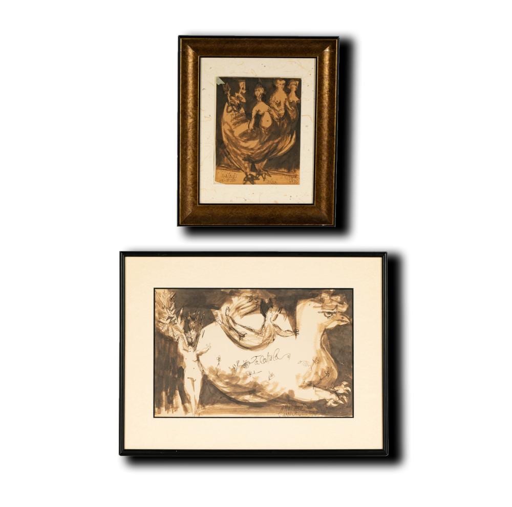 Bernard Reder comparable auction result: bernard reder american 1897 1963 two works