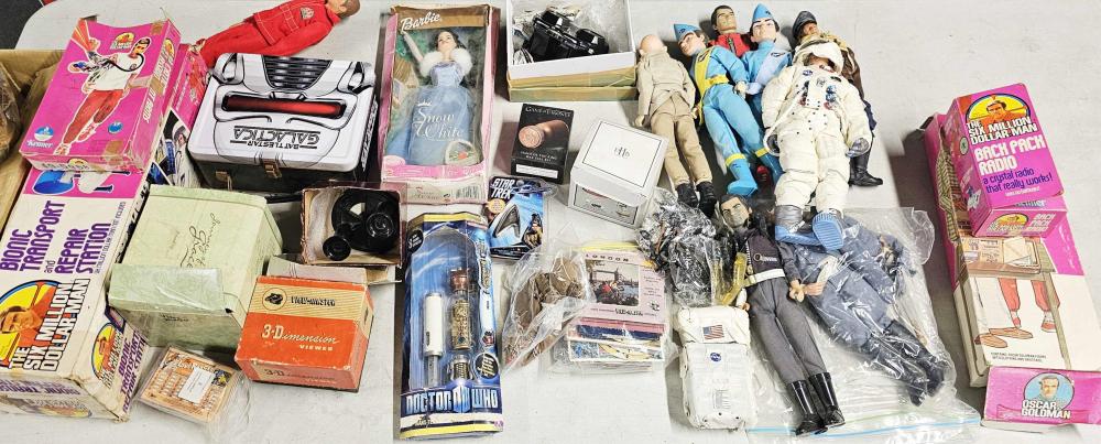 Auction comp thumbnail for Large collection of Vintage toys incl. Barbie dolls, viewmasters, other figurines (Lawsons, Lot 2580)