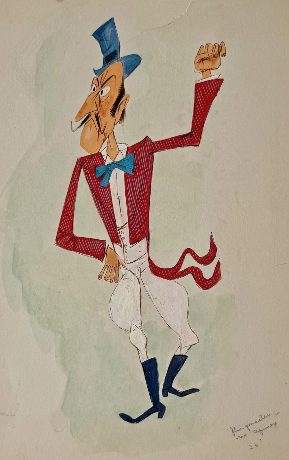 Ezio Martinelli comparable auction result: ezio martinelli american 1913 1980 ringmaster w coa