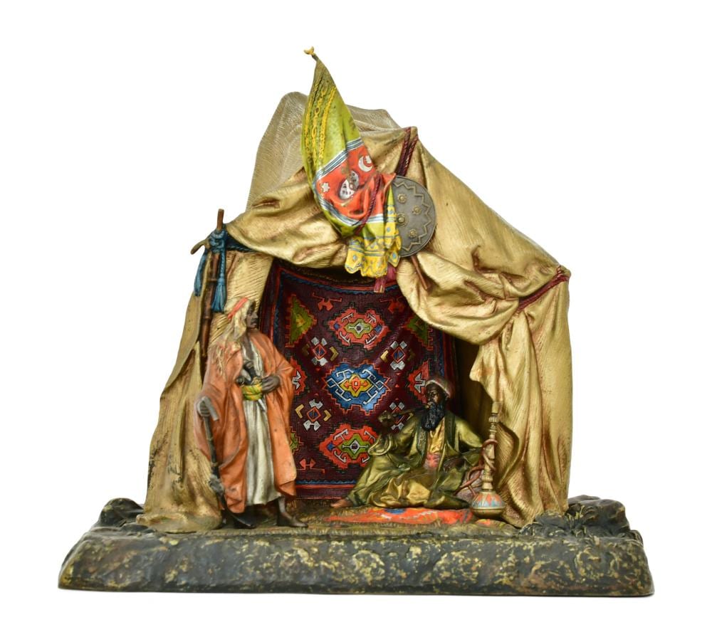 A. Chotka comparable auction result: anton chotka austrian 1881 1955 orientalist lamp