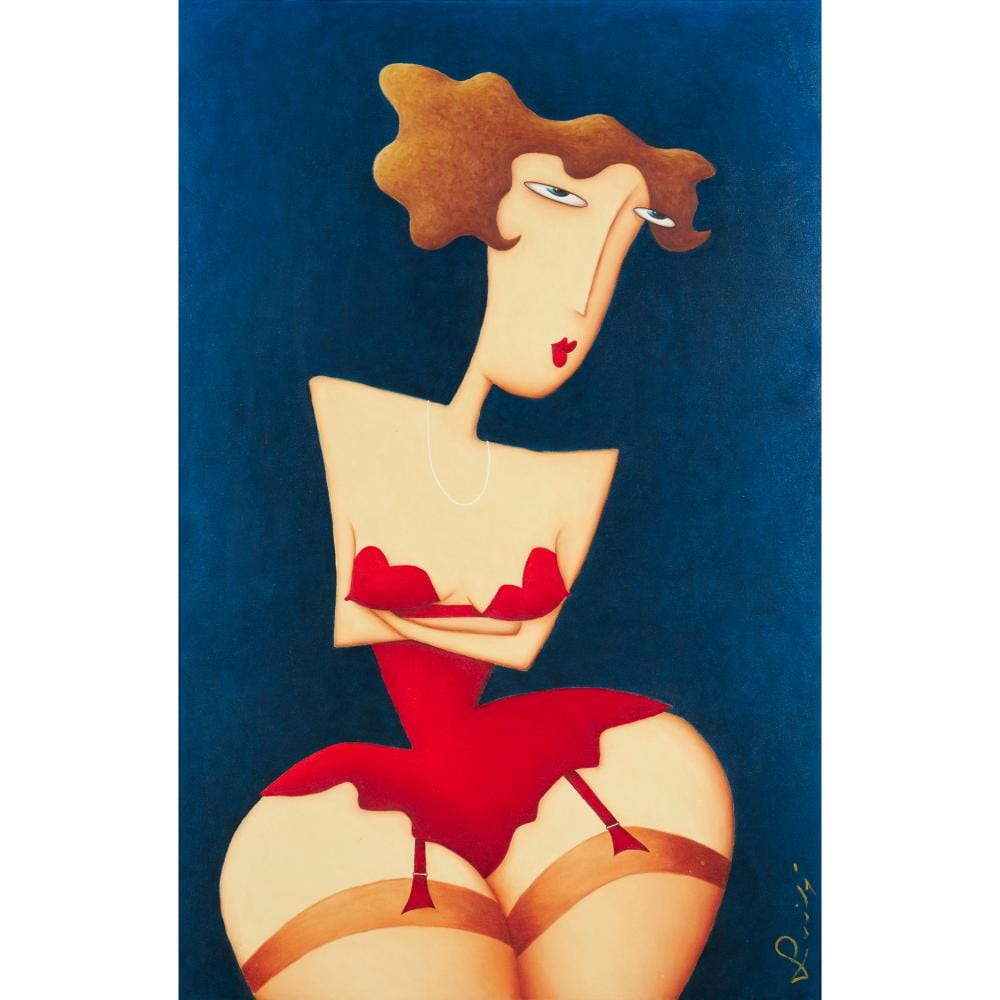 David Laity comparable auction result: david laity born 1958 yvette 1994 oil on board 120 x 90cm
