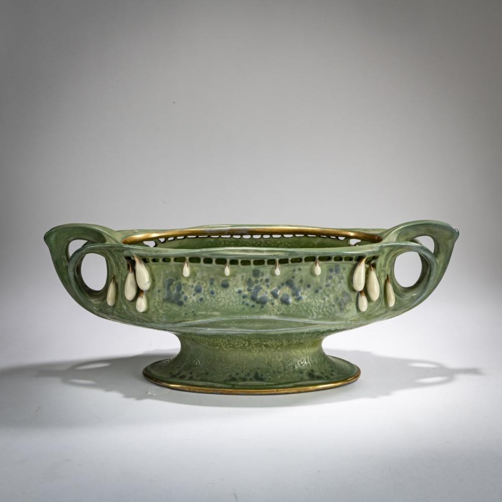 Paul Dachsel comparable auction result: paul dachsel trnovany teplice centerpiece c 1904