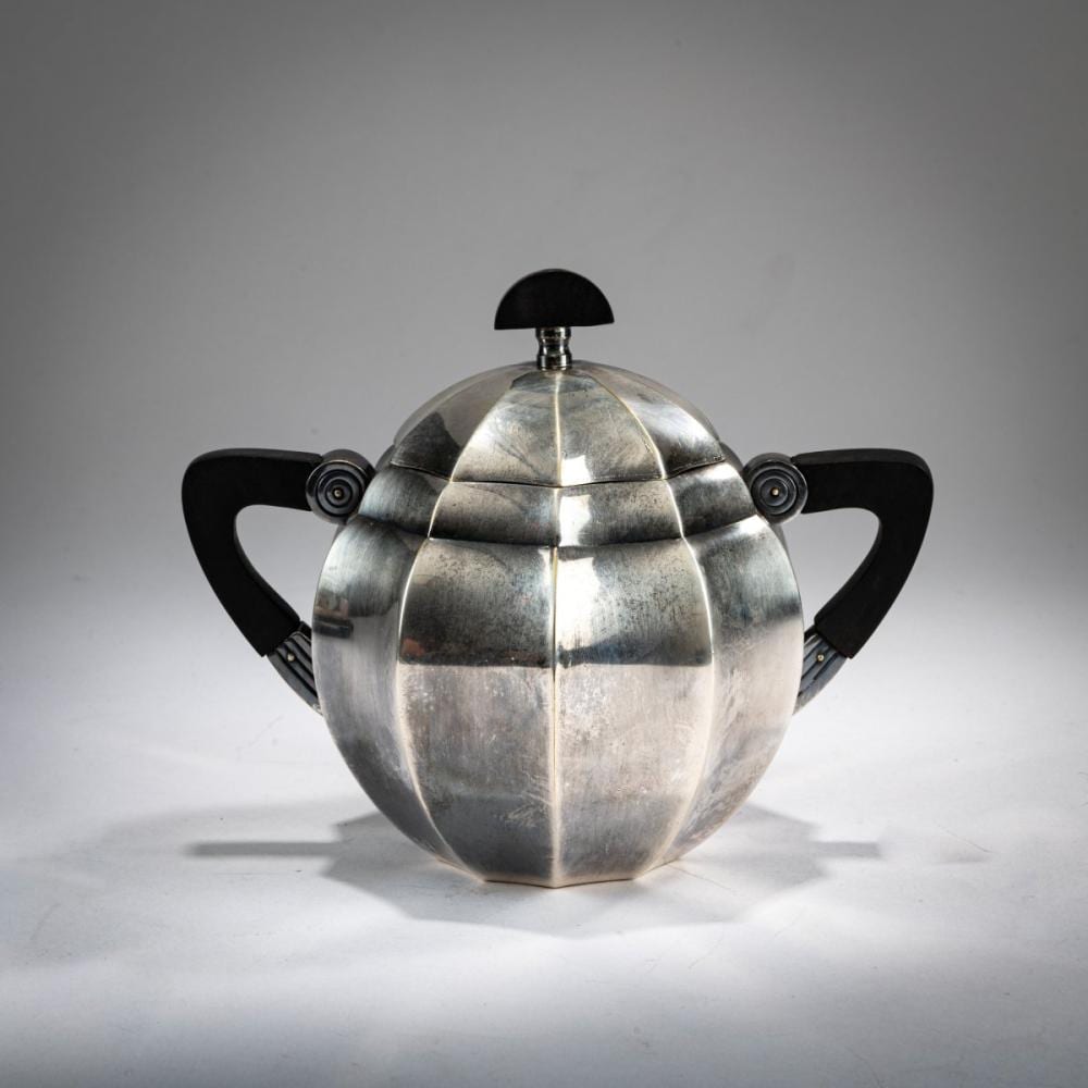 Maurice Dufrène comparable auction result: maurice dufr ne sugar bowl c 1925