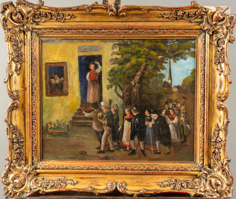 Johann Michael Neder comparable auction result: johann michael neder 1807 1882 attributed