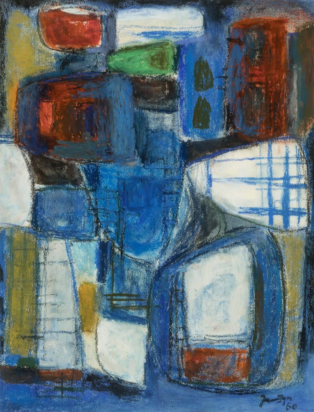 Jaap Nanninga comparable auction result: jaap nanninga dutch 1904 1962 untitled 1960