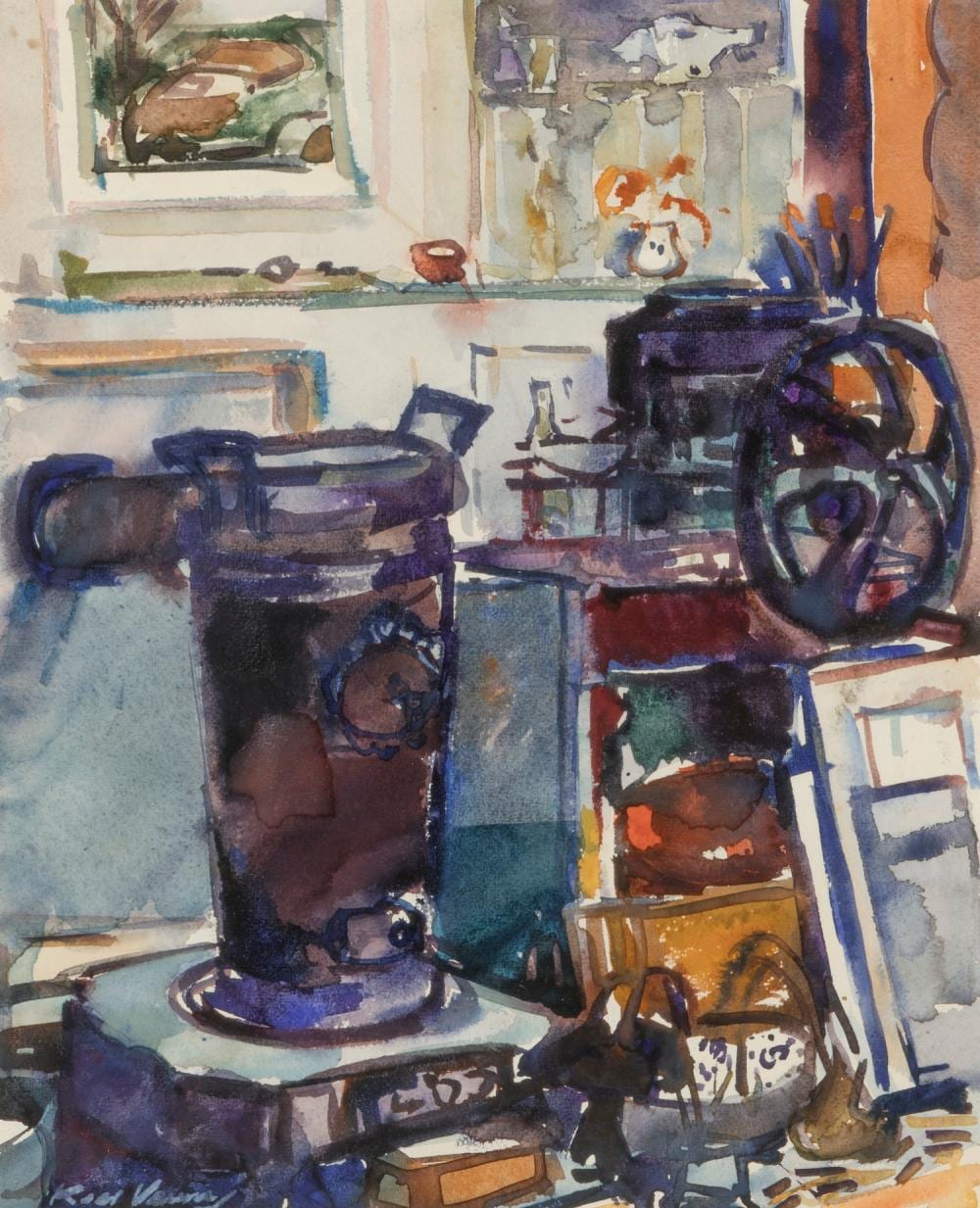 Kees Verweij comparable auction result: kees verwey dutch 1900 1995 in the studio