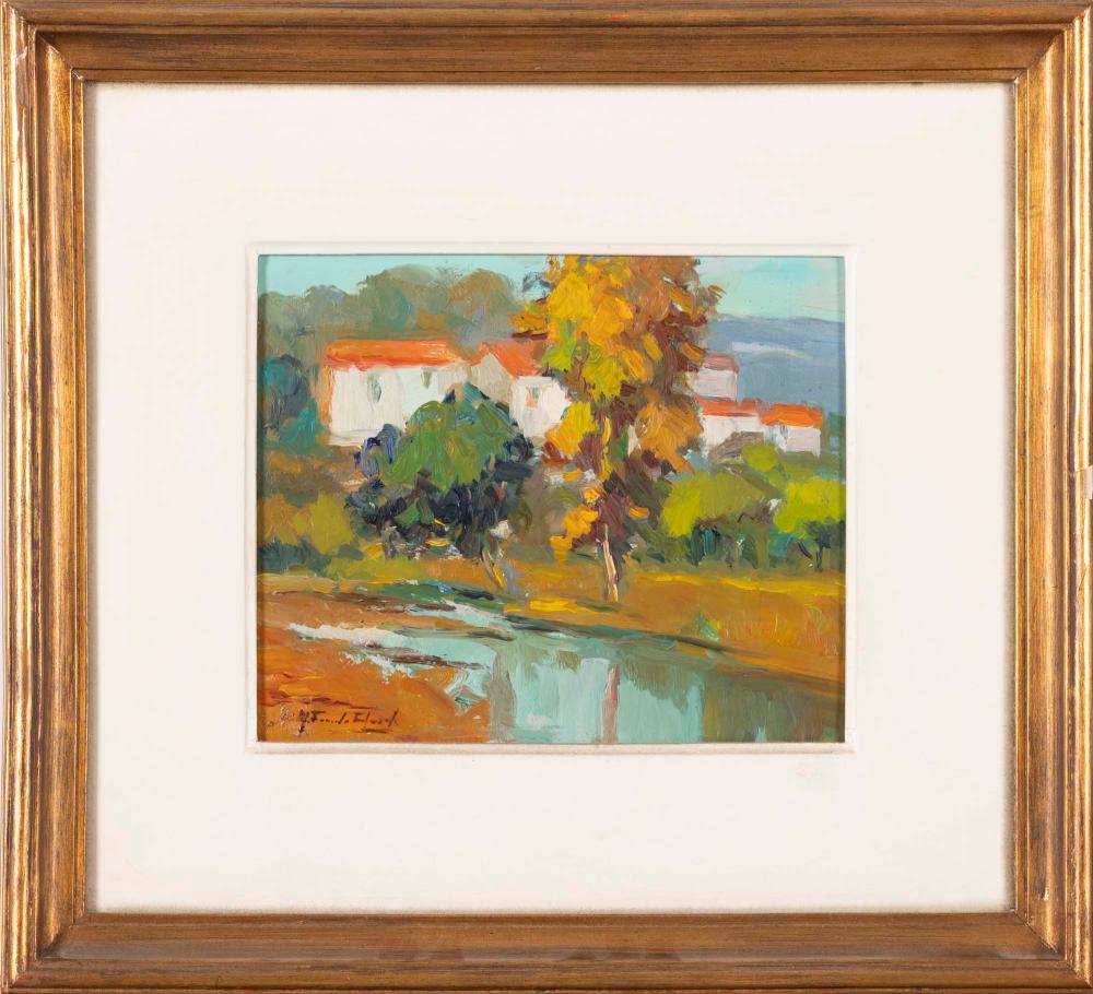 maria fernanda amado 1924 paisagem com rio e casas leo sobre platex assinado dim aprox 25 5 x 30 cm dim total aprox 49 x 54 cm · Palácio do Correio Velho · 2025-06-16 Maria Fernanda Amado comparable auction result: maria fernanda amado 1924 paisagem com rio e casas leo sobre platex assinado dim aprox 25 5 x 30 cm dim total aprox 49 x 54 cm