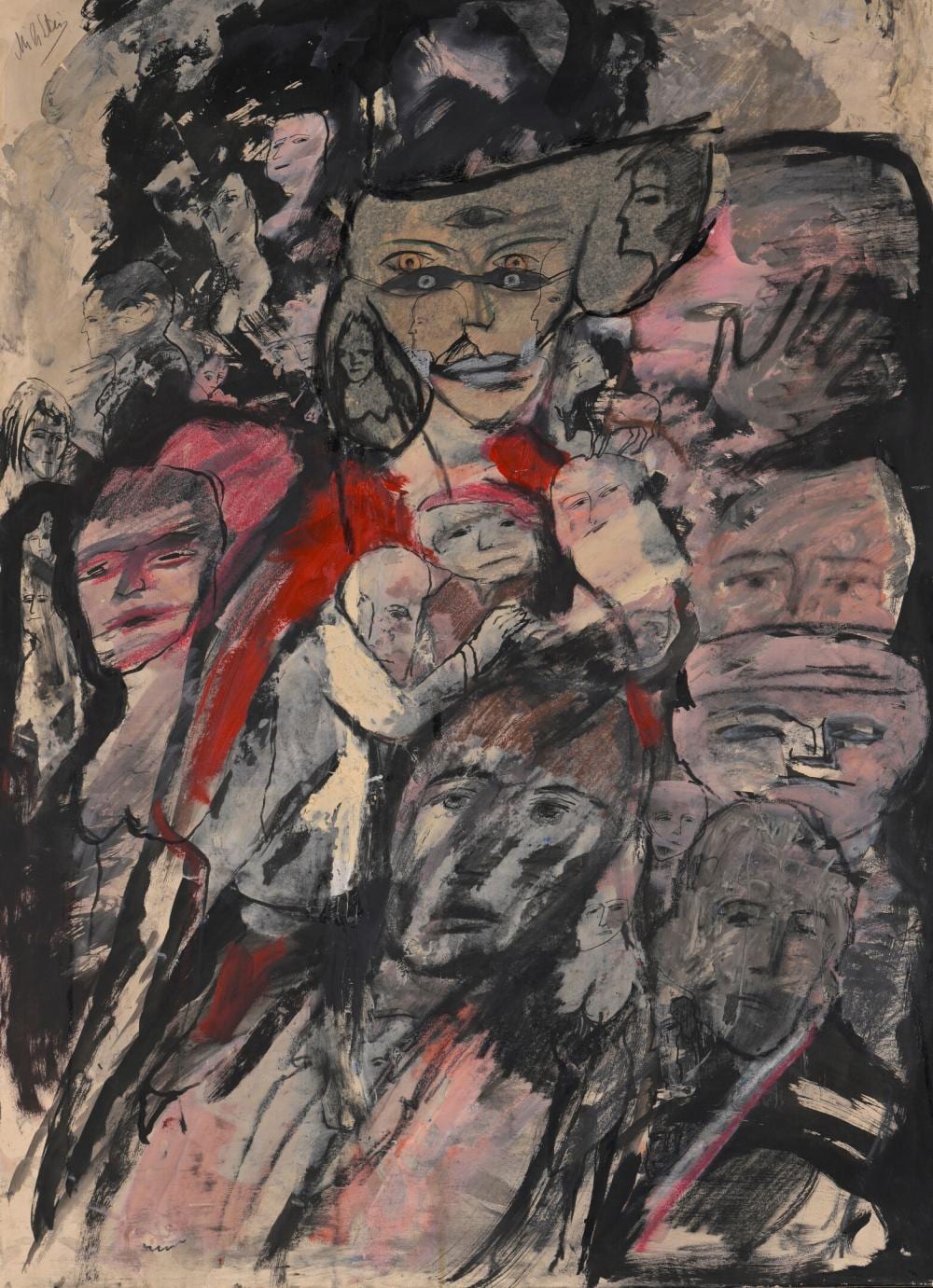 *Zvi Milshtein comparable auction result: zwy milshtein 1934 2020 le masque