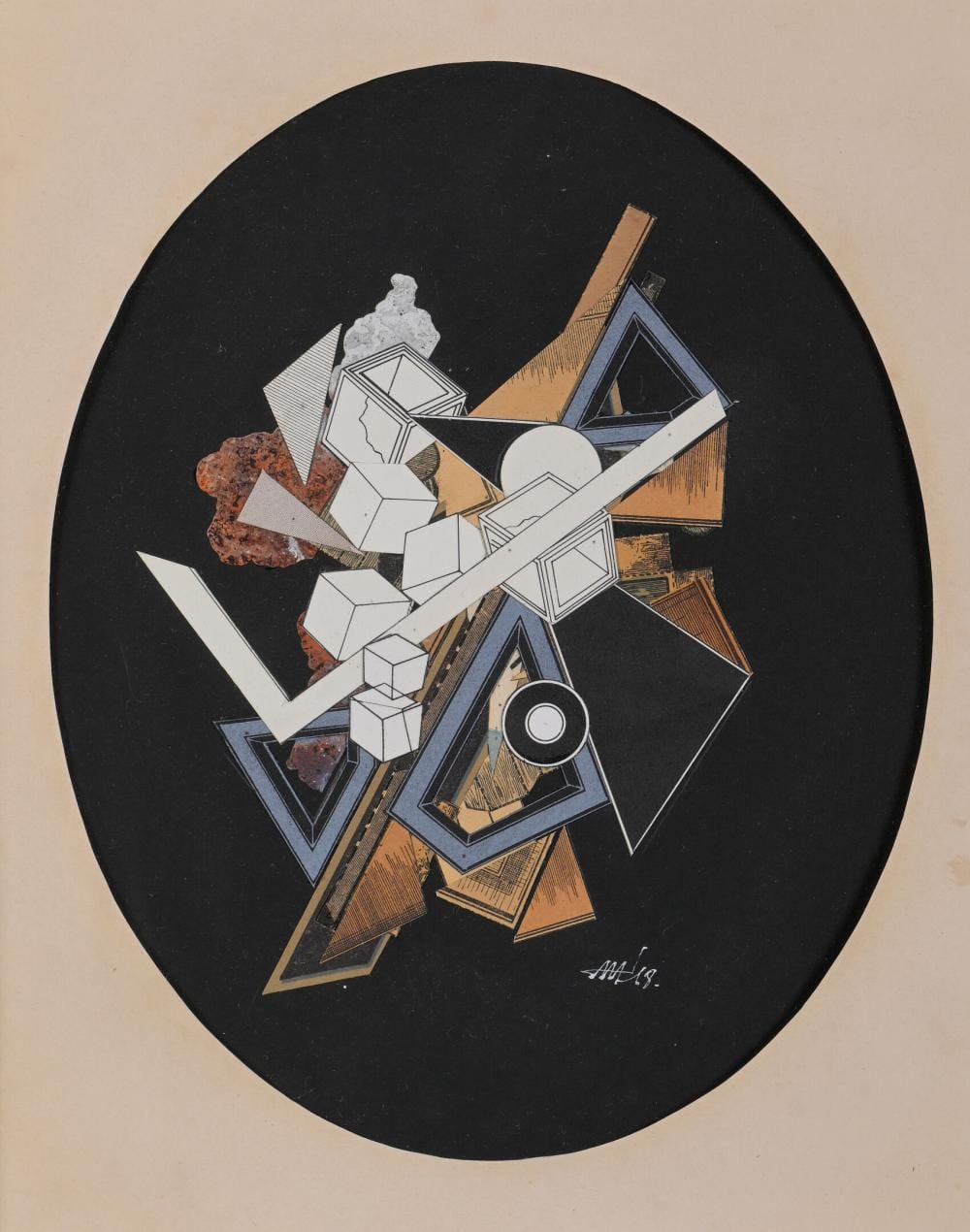 Alain LeYaouanc comparable auction result: alain le yaouanc n en 1940 le cinqui me angle mars 1969