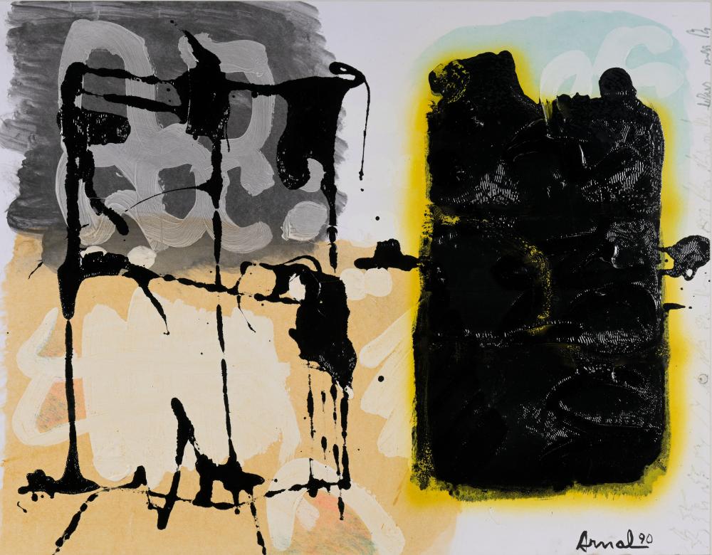 François Arnal comparable auction result: fran ois arnal 1924 2012 sans titre 1990