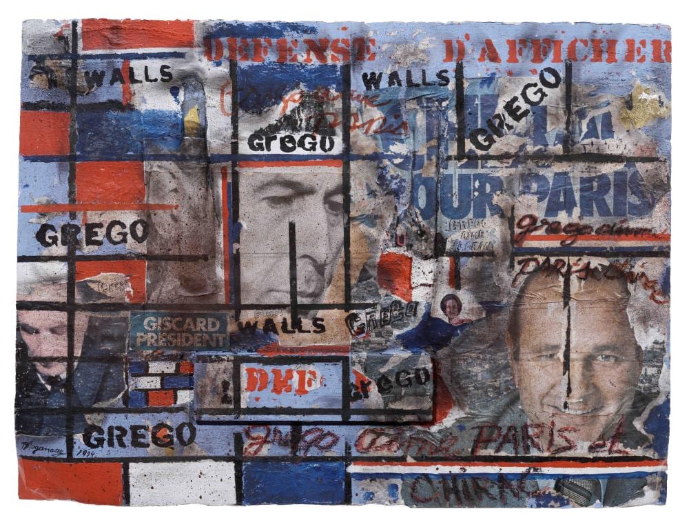 Burhan Dogançay comparable auction result: burhan dogan ay 1929 2013