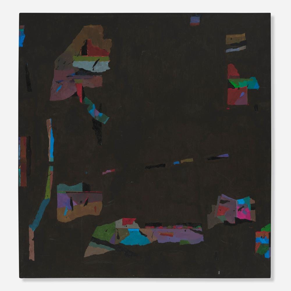 Roland Ginzel comparable auction result: roland ginzel untitled