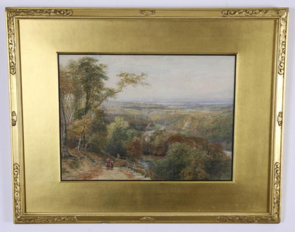 Ebenezer Wake Cook comparable auction result: ebenezer wake cook an earthly paradise circa 1922