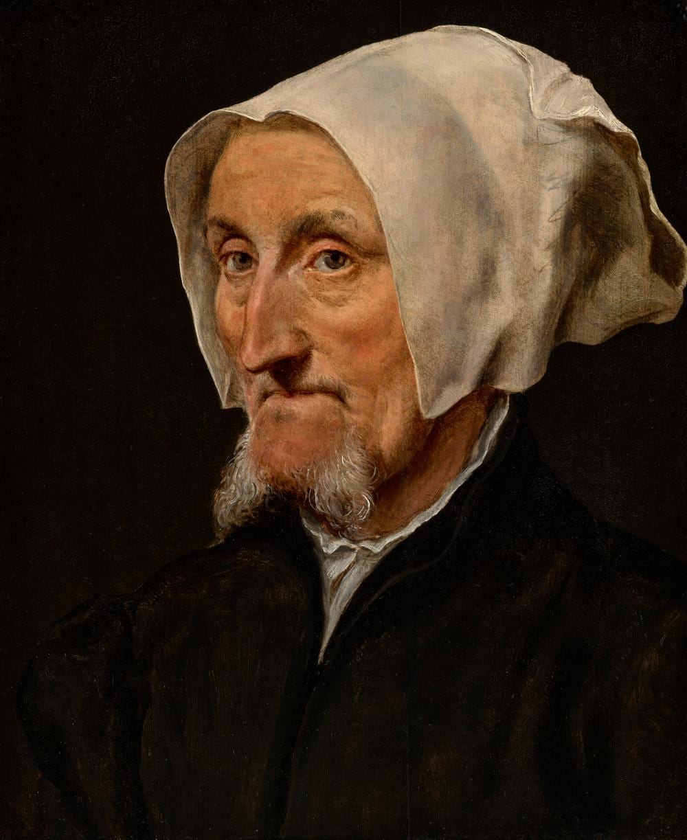 Willem Key comparable auction result: willem key breda 1515 16 1568 antwerp portrait of margret halseber of ba